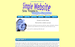 basic static home page - Best Cheap Sites
